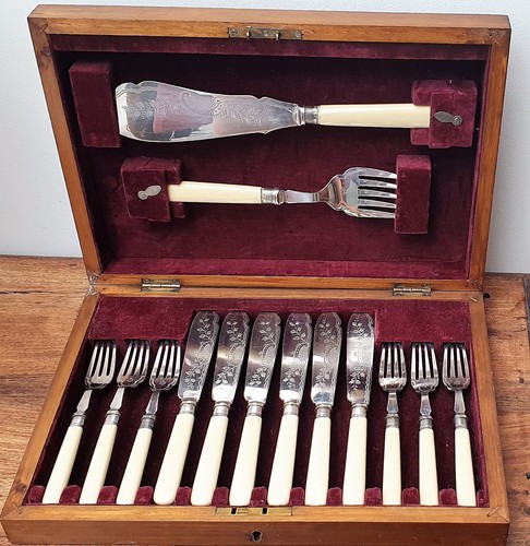 Besteck antikes verziertes - besteck,