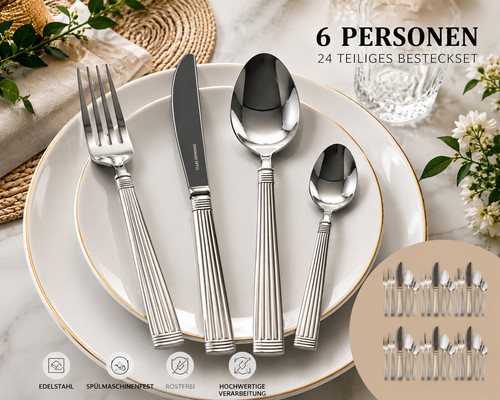 Besteckset personen - besteckset,