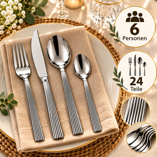 Besteckset personen - 6,