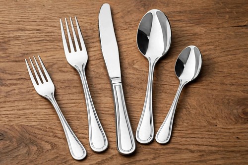 Besteckset teilig silber - l,