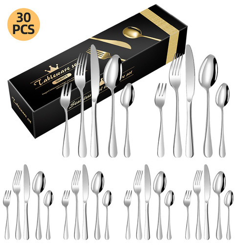 Teilig besteckset bis - teilig,