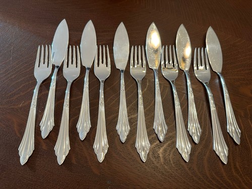 Fischbesteck für personen - fischbesteck, 6