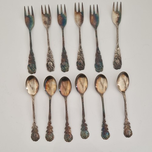 Ris rose besteck - rose, besteck-set