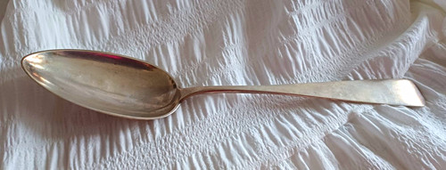 Vintage großer silberlöffel - großer,