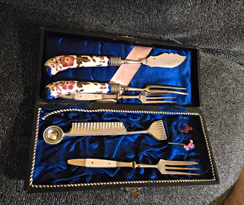 Besteck set etui 5 - besteck-set, 5-teilig